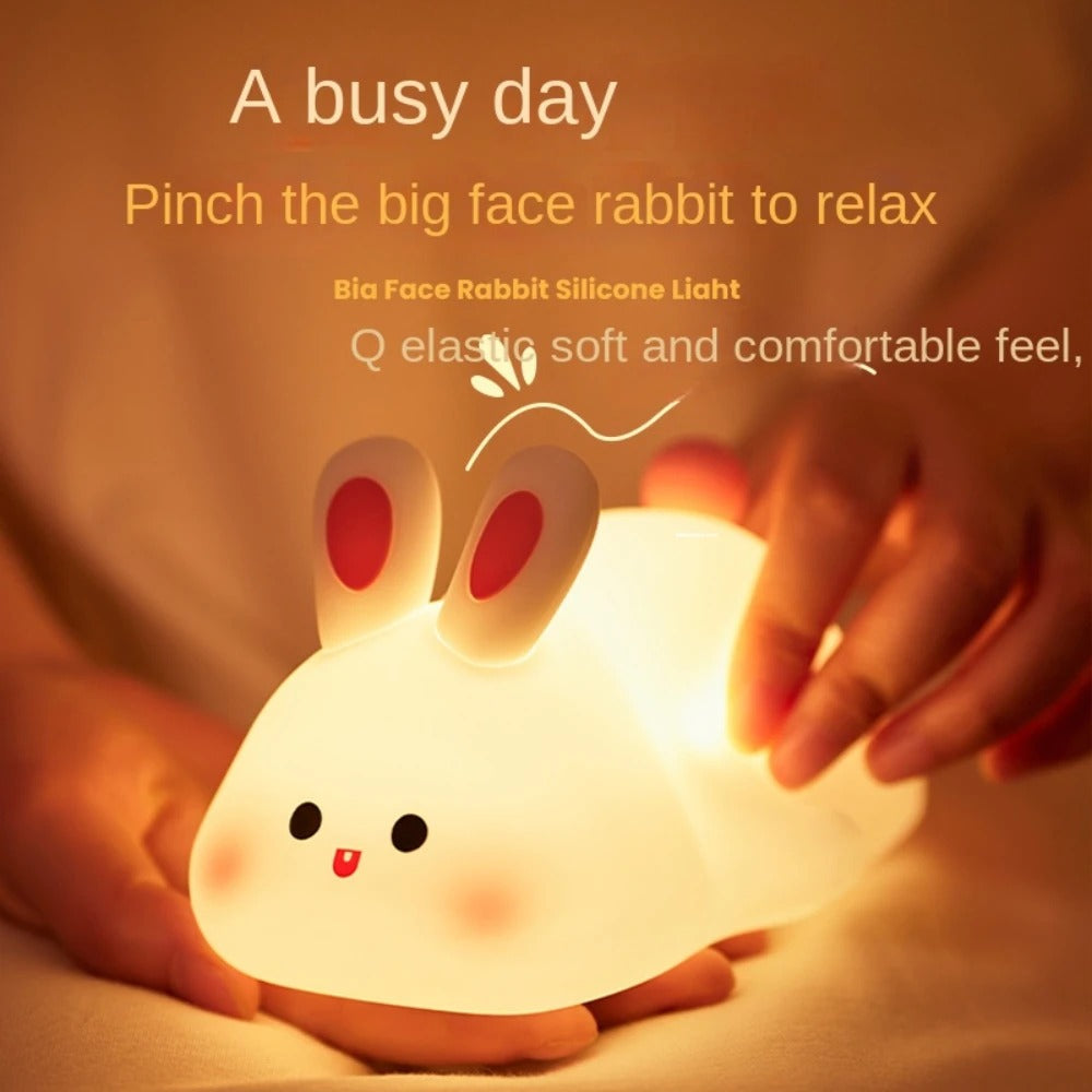 Silicone Rabbit Lamp